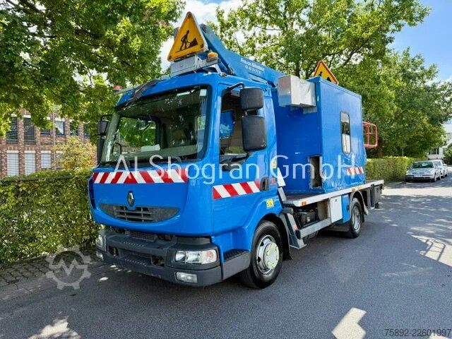 Lifting platform Renault Midlum 180 Arbeitsbühne / 15mtr / Euro5