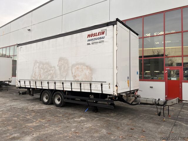 Rơ-moóc mở với bạt phủ Möslein TPW 105 D 7,30  Tandem- Schiebeplanenanhänger zum Durchladen