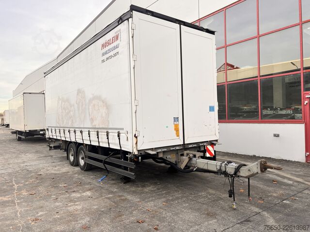 Rơ-moóc mở với bạt phủ Möslein TPW 105 D 7,30  Tandem- Schiebeplanenanhänger zum Durchladen