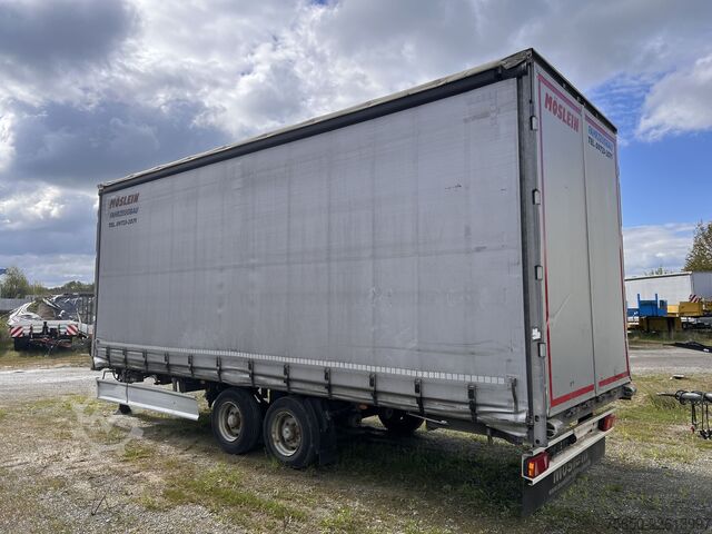 Rơ-moóc mở với bạt phủ Möslein TPF 11-D Schwebheim  Tandem- Planenanhänger Durchladen