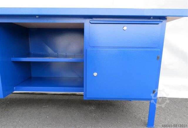 Bank voor monteurs SANDERS BLAU RAL 5010