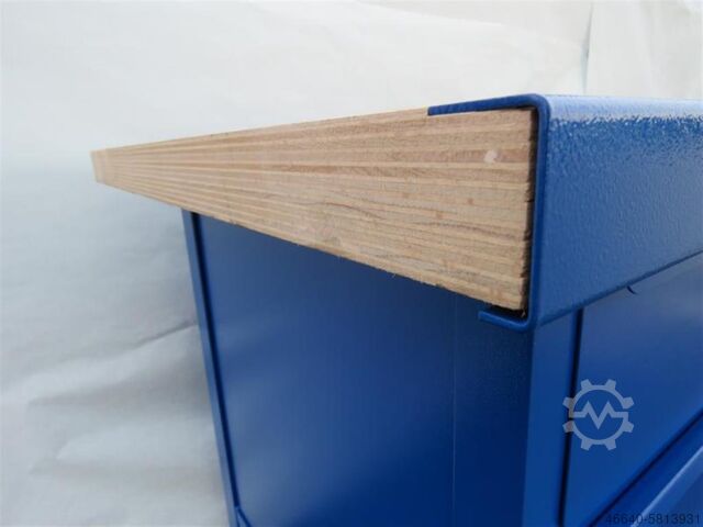 Bank voor monteurs SANDERS BLAU RAL 5010