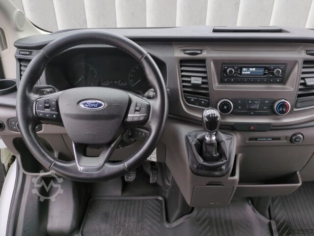 Camión plataforma con toldo Ford Transit Pritsche+Plane AWD DoKa L3 3,5t*7-Sitzer