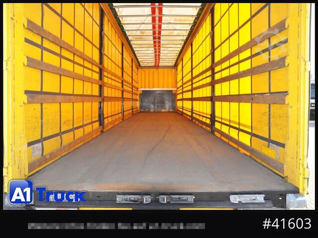 Åpen semitrailer med presenning KRONE Mega, VDI 2700, Code XL, RSAB, Ice Protect.