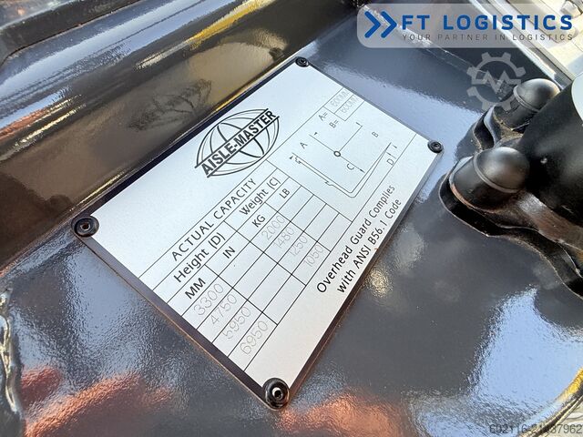 संकरी गली में चलने वाला फोर्कलिफ्ट Combilift AISLE MASTER 20SHE QUAD MAST 6950 | 76 H