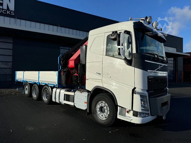 Автомобил с кран Volvo FH 540 8x4 HMF 6020-O K6 + JIB FJ 1200-6