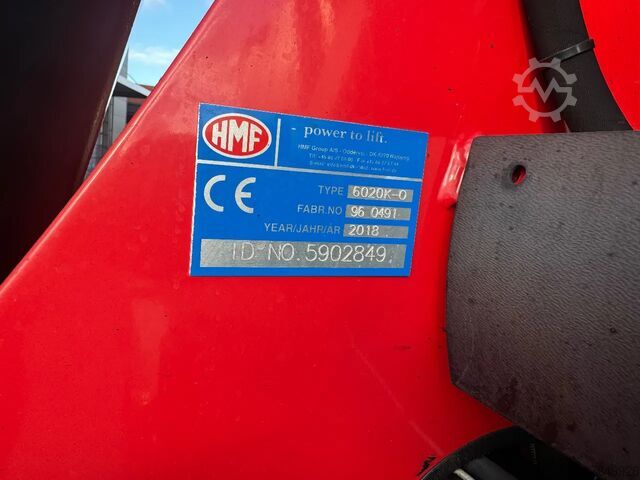 Camion-grue Volvo FH 540 FH 540 8x4 HMF 6020-O K6 + JIB FJ 1200-6