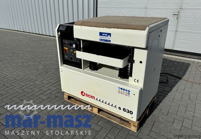 เครื่องไสไม้หนา, เครื่องไสไม้, เครื่องไสไม้ 630 SCM S630