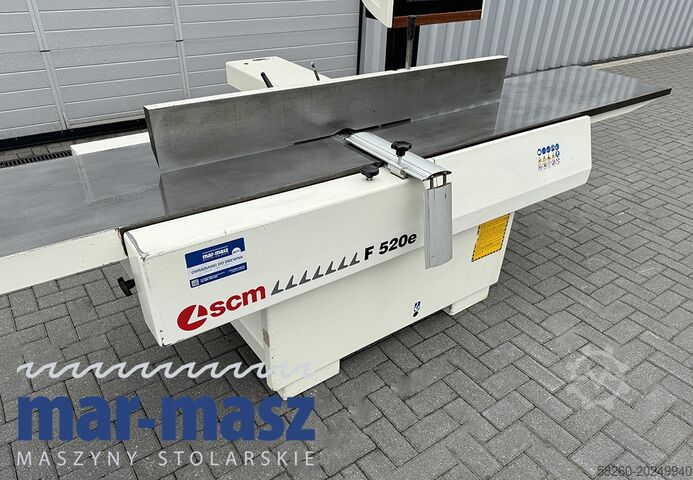 Raboteuse dégauchisseuse 520 SCM F520 E F520 E