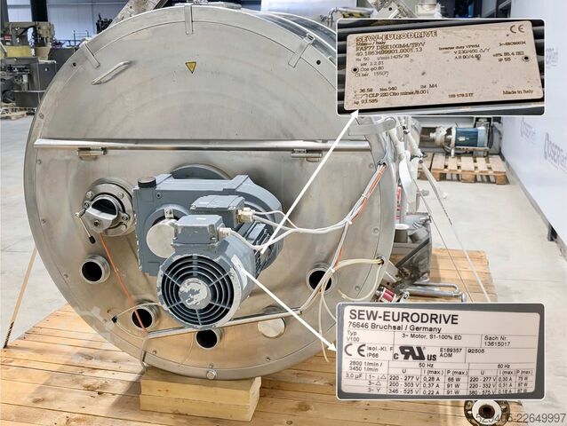 Melting / Reaction vessel Olsa Fusore CP 1000