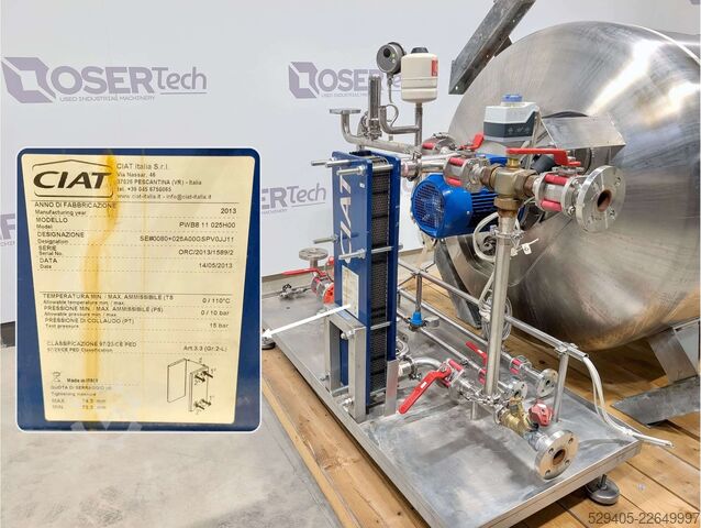 Melting / Reaction vessel Olsa Fusore CP 1000