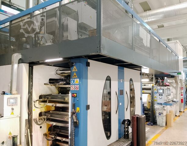 флексографская печатная машина безредукторного типа Koenig and Bauer Flexotecnica XDN8