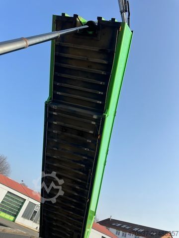 Sơ mi rơ moóc ben  Reiling Glas Recycling / Palfinger PK 18000