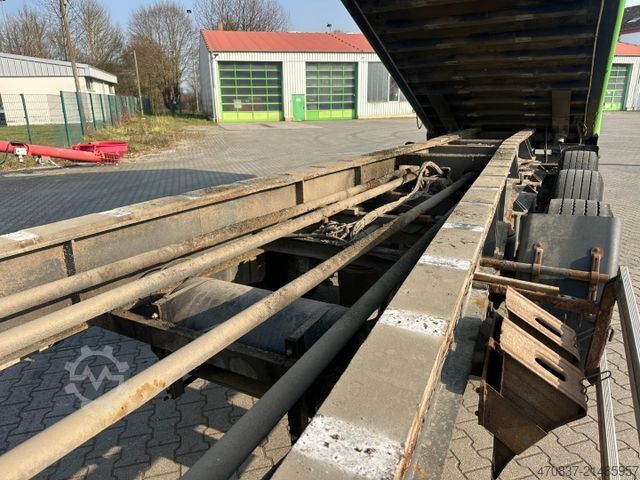 Sơ mi rơ moóc ben  Reiling Glas Recycling / Palfinger PK 18000