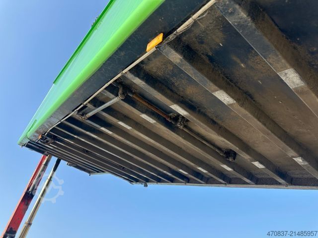 Sơ mi rơ moóc ben  Reiling Glas Recycling / Palfinger PK 18000