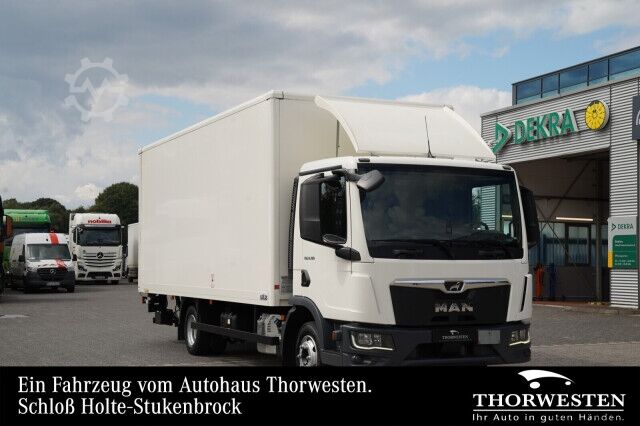 Autocarro con cassone MAN TGL 8.190 Koffer LBW Automatik Anhängerkupplung