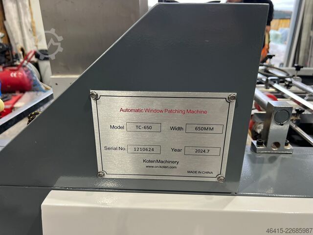 Pencere yapıştırma makinesi Koten TC 650