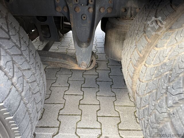 Lastbil med flak Scania R440 6X2*4 Kran HMF 5020 K5