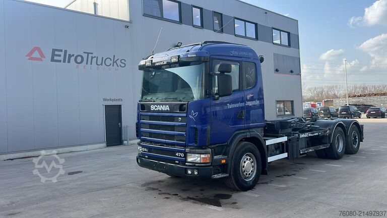 Hệ thống cánh tay móc Scania 124 - 470 (BELGIAN TRUCK / 6X2 / PDE / GOOD CON...