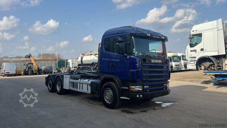 Hệ thống cánh tay móc Scania 124 - 470 (BELGIAN TRUCK / 6X2 / PDE / GOOD CON...
