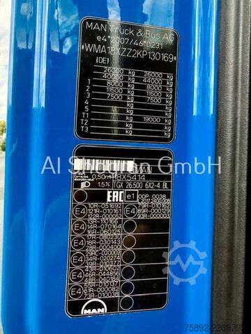 Hakenarmsystem MAN TGX 26.500 6x2/VDL S-21/Lenk + Liftachse/210tkm