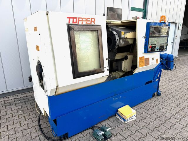 CNC esztergagép / Tongtai TNL-100 Tongtai -Topper TNL - 100 / Fanuc OT
