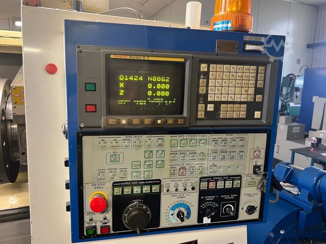 CNC esztergagép / Tongtai TNL-100 Tongtai -Topper TNL - 100 / Fanuc OT