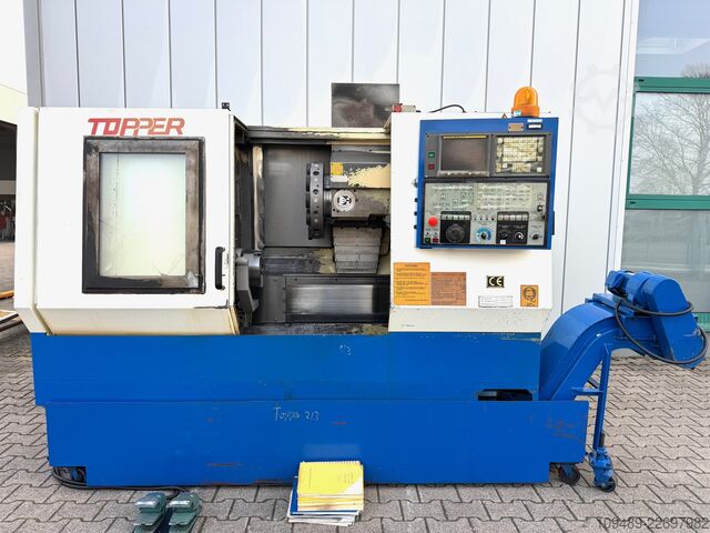 CNC esztergagép / Tongtai TNL-100 Tongtai -Topper TNL - 100 / Fanuc OT