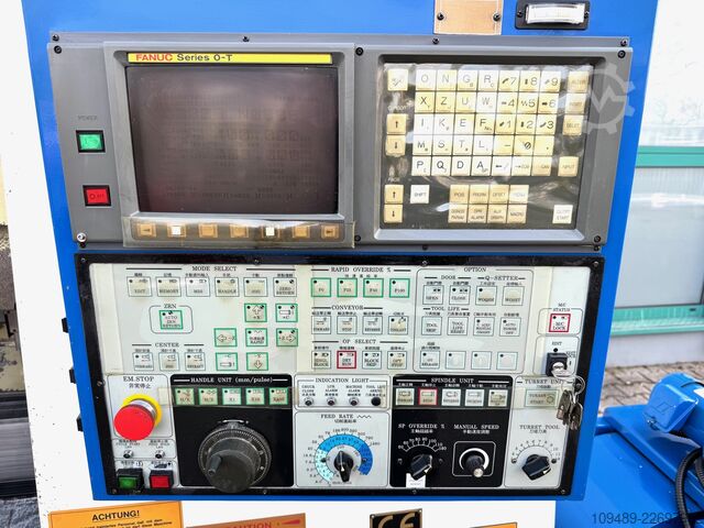 CNC esztergagép / Tongtai TNL-100 Tongtai -Topper TNL - 100 / Fanuc OT