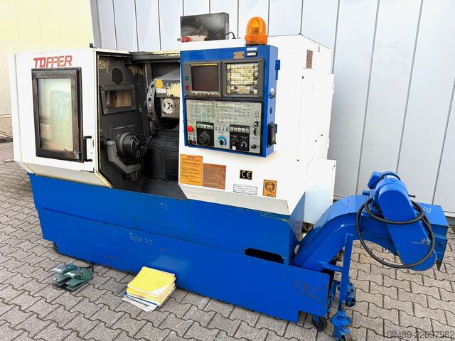 CNC esztergagép / Tongtai TNL-100 Tongtai -Topper TNL - 100 / Fanuc OT