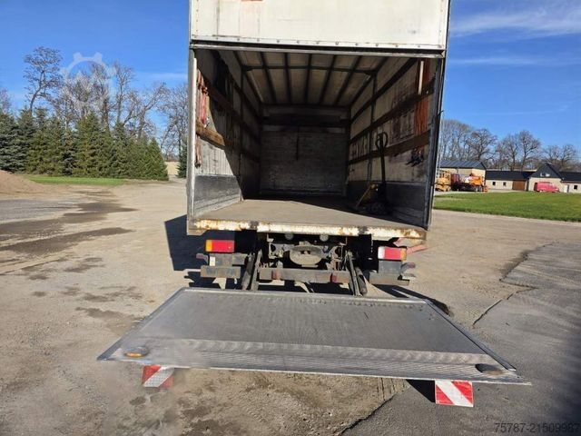 ফ্ল্যাটবেড ট্রাক, টার্প সহ IVECO 120E25 Pritsche&Plane,Ladebordwand 1,5 To