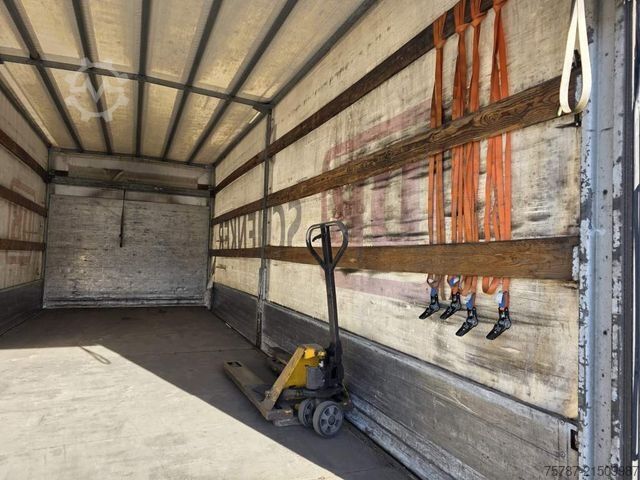 ফ্ল্যাটবেড ট্রাক, টার্প সহ IVECO 120E25 Pritsche&Plane,Ladebordwand 1,5 To