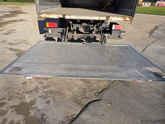 ফ্ল্যাটবেড ট্রাক, টার্প সহ IVECO 120E25 Pritsche&Plane,Ladebordwand 1,5 To