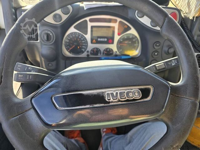 ফ্ল্যাটবেড ট্রাক, টার্প সহ IVECO 120E25 Pritsche&Plane,Ladebordwand 1,5 To