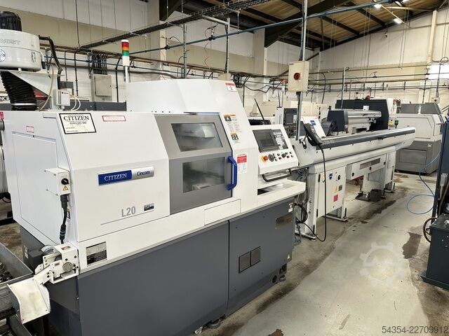 CNC Sliding Head Lathe Citizen Cincom L20E - 2M10
