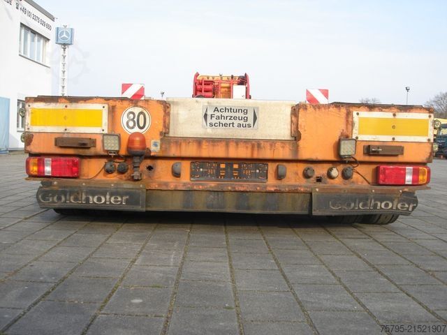 Nízkopodlažný náves GOLDHOFER STZ VL4-47/80 Tiefladerauflieger 4xLenk+Funk