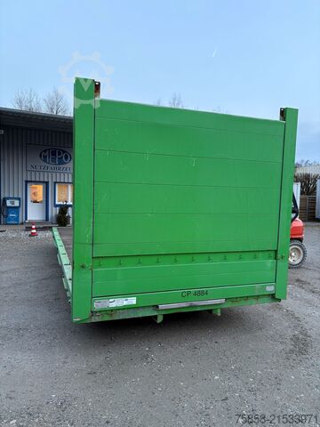 Prikolica z zamenljivo nadgradnjo Krone BDF 7,45m TOP Zustand Zurringe