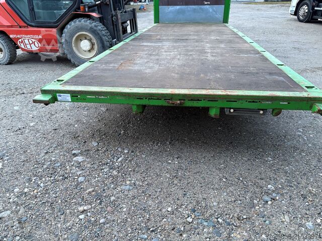 Prikolica z zamenljivo nadgradnjo Krone BDF 7,45m TOP Zustand Zurringe