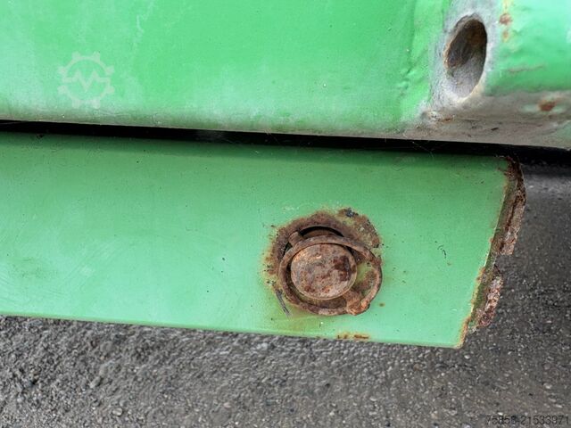 Prikolica z zamenljivo nadgradnjo Krone BDF 7,45m TOP Zustand Zurringe