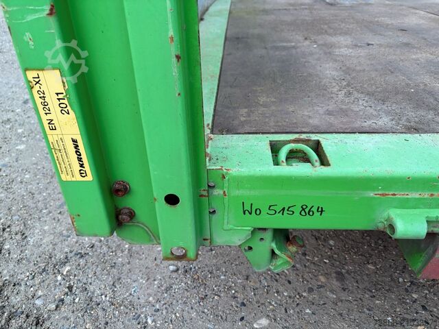 Prikolica z zamenljivo nadgradnjo Krone BDF 7,45m TOP Zustand Zurringe