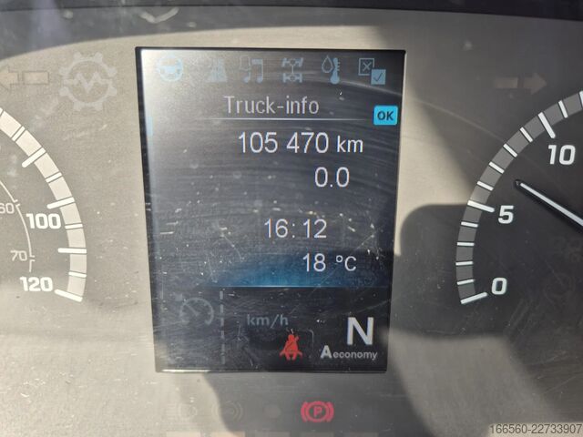 Затворен контейнер Mercedes-Benz Atego 818 L