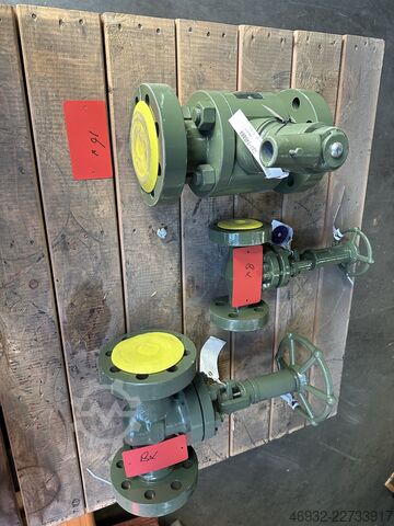 Katup industri Della Foglia, Mokveld, Pentair, HP, Industriearmaturen,