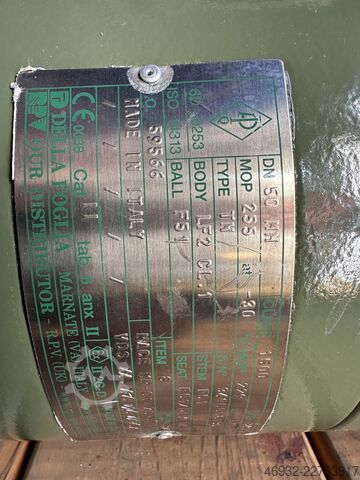 Katup industri Della Foglia, Mokveld, Pentair, HP, Industriearmaturen,