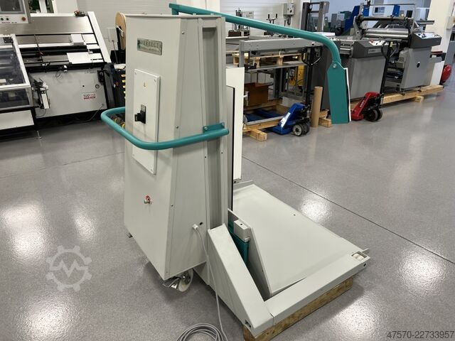  Perfecta SL-10 P Paper Stack Lift with Sidewall