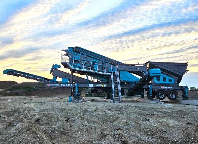Postrojenje za pranje pijeska / perač šljunka Constmach Sand Washing Plant Mobile screening & washing plant 150 t/h