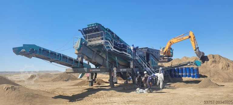 Postrojenje za pranje pijeska / perač šljunka Constmach Sand Washing Plant Mobile screening & washing plant 150 t/h