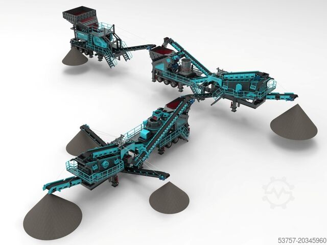 Impianto di frantumazione mobile / Impianto di vagliatura Constmach Mobile Crushing and Screening Plant