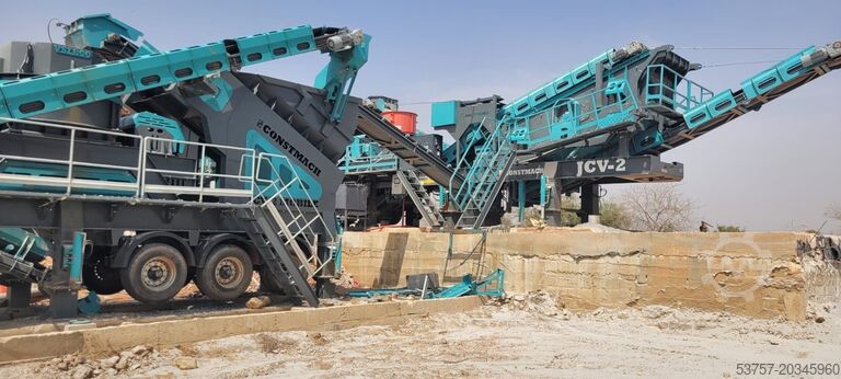 Impianto di frantumazione mobile / Impianto di vagliatura Constmach Mobile Crushing and Screening Plant