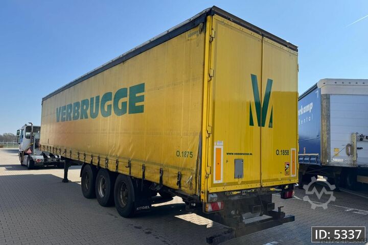 Συρόμενοι μουσαμάδες Kögel S24 / BPW Drum