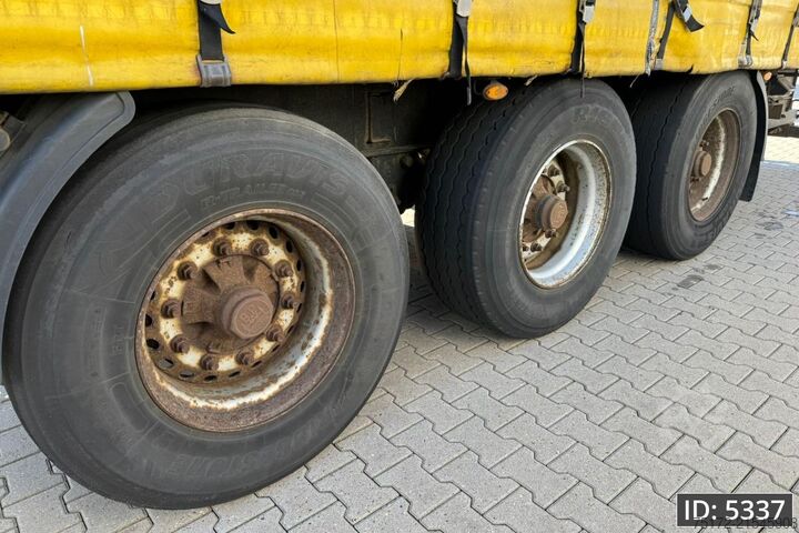 Συρόμενοι μουσαμάδες Kögel S24 / BPW Drum